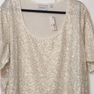 Avenue Sequin Top